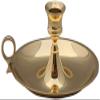 Brass & Silver Traditions Maid's Chamberstick view 1