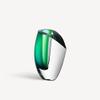 Kosta Boda Mirage Vase, Blue/Green, Medium view 2