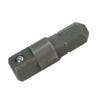 Hex to Square 1/4" Socket Bit Adapter view 1