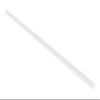 CRL Satin Chrome 39" (1 Meter) Support Bar Only view 3