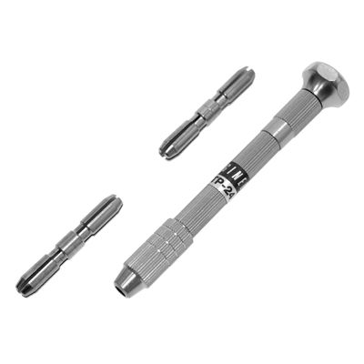 ENGINEER TP-24 PIN Vise, Single end with Swivel Head with 2 pcs. of Double-Headed collets, Made in Japan
