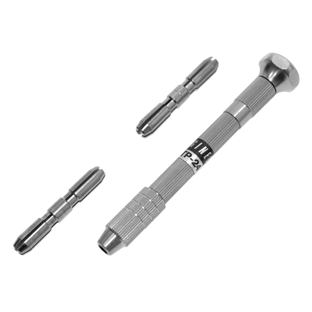 ENGINEER TP-24 PIN Vise, Single end with Swivel Head with 2 pcs. of Double-Headed collets, Made in Japan
