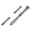 ENGINEER TP-24 PIN Vise, Single end with Swivel Head with 2 pcs. of Double-Headed collets, Made in Japan view 1