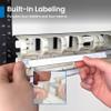 ICC Rack Mount 110 Wiring Block, 200-Pair, Rack-Mount Panel for Voice and Data, 2 RMS, UL 1863, TAA & Section 889 Compliant view 4