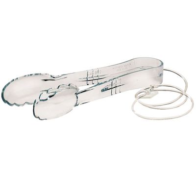 Cal-Mil 267 Tongs Kit, Clear