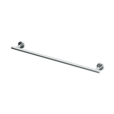 Gatco 4240 Latitude II 24-Inch Towel Bar, Wall Mounted Bathroom Towel Holder, Chrome