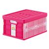Nakabayashi CFC-TC301KP Mini Folding Container, Storage Box with Lid, Pink view 4