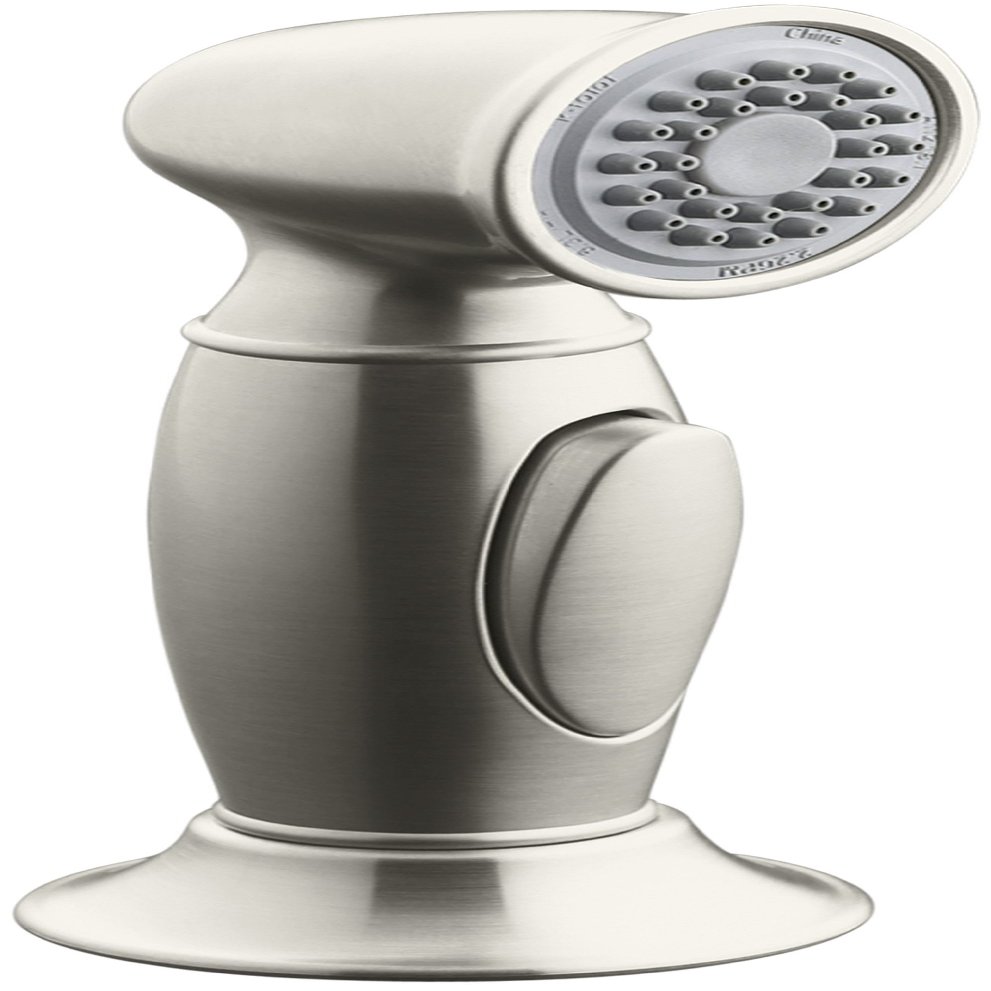 Kohler K-10101-BN Accent Sidespray, Vibrant Brushed Nicket