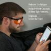 Honeywell Uvex Ademco Skyper Blue Light Blocking Computer Glasses with SCT-Orange Lens (S1933X) view 3