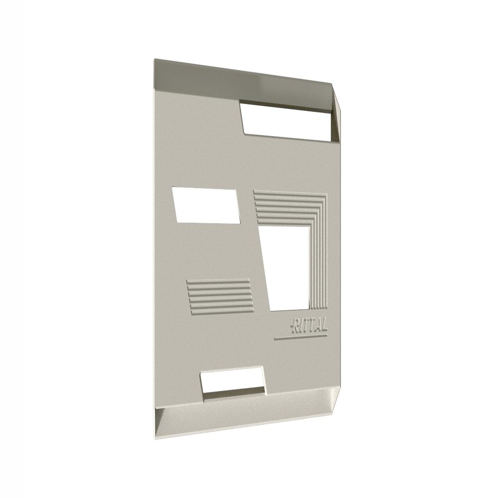 Rittal 2514.000, Wiring Plan Pocket, Portrait, DIN A4, Polystrene, Gray