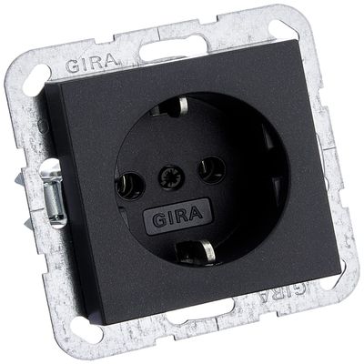 Gira 018828 Schuko Socket System 55, Anthracite