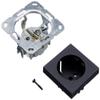 Gira 018828 Schuko Socket System 55, Anthracite view 3