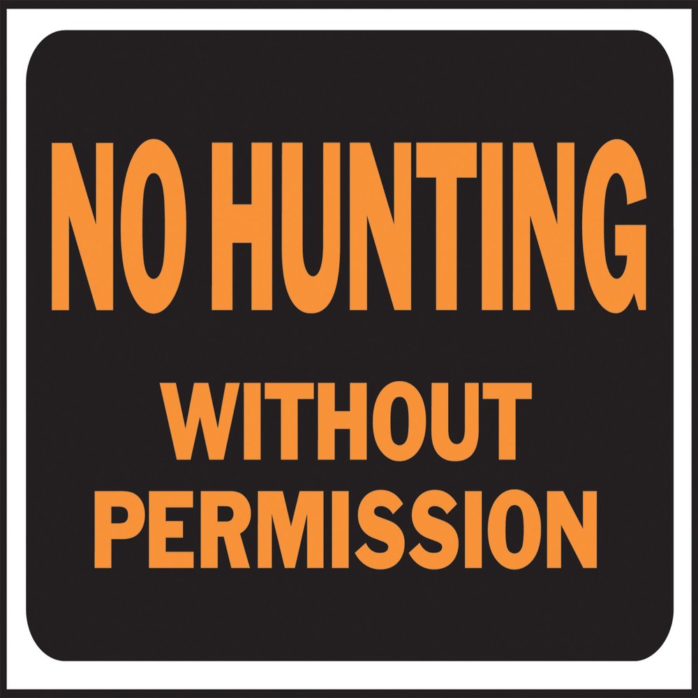 Hy-Ko Plastic Signs, 12 x 8.5, Durable Long-Lasting Contrasting Posted Signs for Outdoor Use for Businesses, Property, Clear & Easy to Read Informational Display