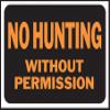 Hy-Ko Plastic Signs, 12 x 8.5, Durable Long-Lasting Contrasting Posted Signs for Outdoor Use for Businesses, Property, Clear & Easy to Read Informational Display view 1