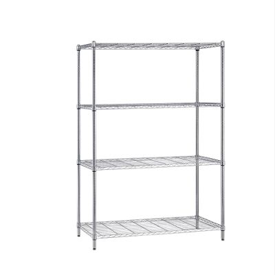 Quantum Storage Systems WR54-3660C Starter Kit Wire Shelves Chrome 4 Shelves 54" H x 60" W x 36" D