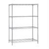 Quantum Storage Systems WR86-3648C Starter Kit Wire Shelves Chrome 4 Shelves 86" H x 48" W x 36" D view 1