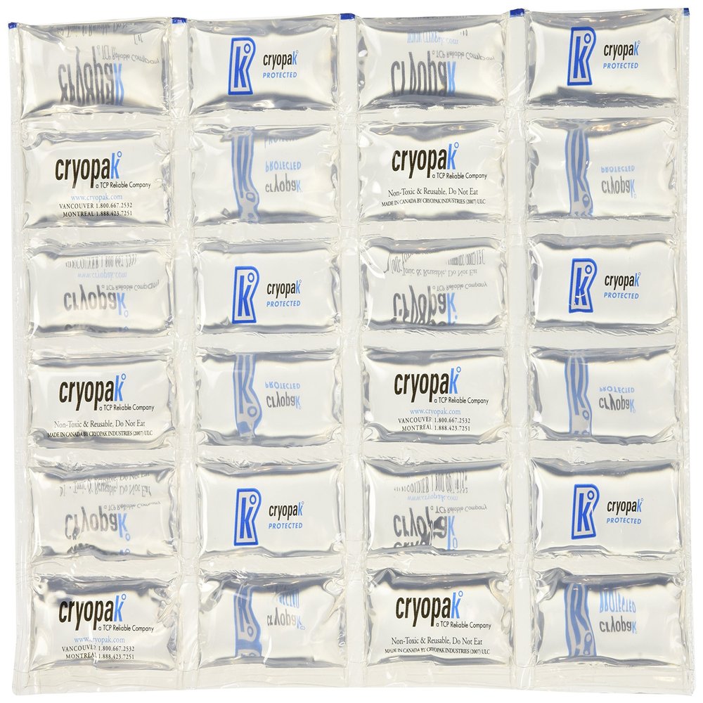 Cryopak Flexible Ice Blanket 16.5 x 11.66-Inch (3 Pack)
