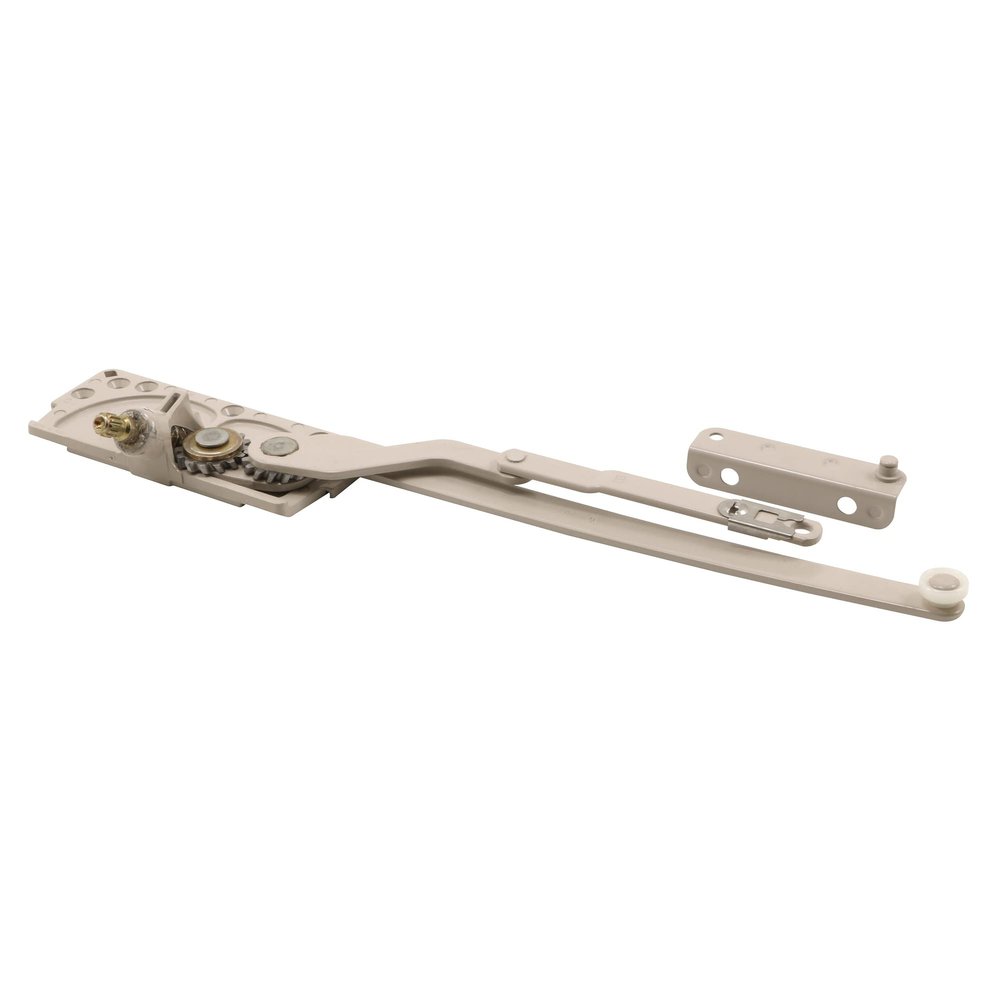 Prime-Line TH 23077 Entrygard Dual Arm Right-Hand Casement Window Operator with Stud Bracket  Repair Broken Windows (Single Pack)