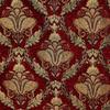 Paoletti Shiraz Traditional Burgundy and Gold Throw view 2