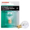 Sylvania S11 Flood and Spot Incandescent Light Bulb, 40W, E17 Base, 440 Lumens, 2850K, 100 CRI, Clear - 1 Pack (13607) view 1
