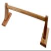 LDR Industries 165 9860 Rustic Oak Towel Bar, 18 Inch view 1