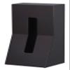 ABSDU0025BR Tissue Box, Brown view 1