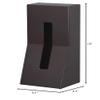ABSDU0025BR Tissue Box, Brown view 3