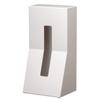 Marks International DUENDE DU0025WH Tissue Case, Stand! ABS White | Vertical Stand, Inner Included, Tissue Box, Simple, Plastic, Lightweight, Water Resistant, Space Saving view 1