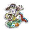 Hand Painted De Simone Mermaid Hook - Handmade in Sicily view 1