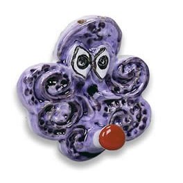 Hand Painted De Simone Octopus Hook - Handmade in Sicily