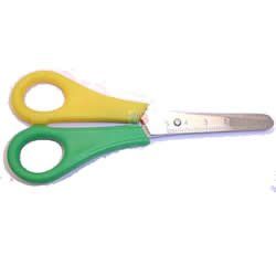 Children's Left Handed Safety Scissors Box of 12