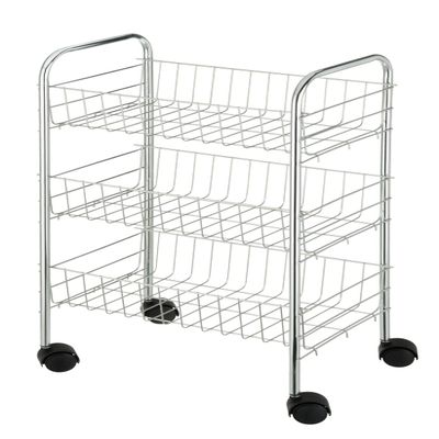 Wenko "Florence Household/Bathroom Trolley, Silver