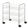 Wenko "Florence Household/Bathroom Trolley, Silver view 1