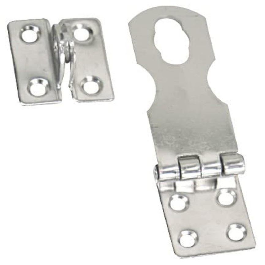 Whitecap Fixed Safety Hasp - 304 Stainless Steel - 1" x 3"