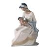 LLADR A Mother's Embrace. Porcelain Mother Figure. view 1