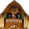 August Schwer Cuckoo Clock Cow, Mill-Wheel view 2