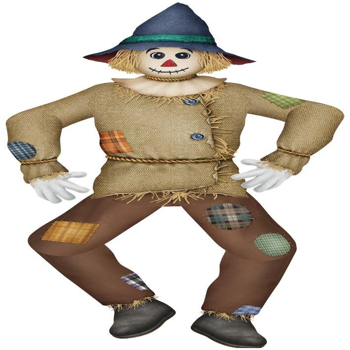 Jointed Scarecrow Party Accessory (1 count) (1/Pkg)