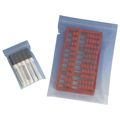 SI Products 12-inch x 12-inch Reclosable Poly Bags, 4 Mil, Clear, 1000/Carton (PB3785)