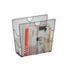 Zeller 17742 39 x 17.5 x 27 cm Newspaper/Magazine Holder Mesh Anthracite view 1