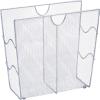 Zeller 17742 39 x 17.5 x 27 cm Newspaper/Magazine Holder Mesh Anthracite view 2
