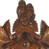 August Schwer Cuckoo Clock Owls, Birds with nest, Fern Leaves view 2