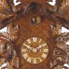 August Schwer Cuckoo Clock Owls, Birds with nest, Fern Leaves view 3