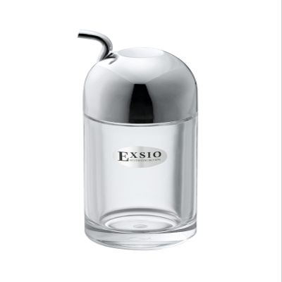 Taiwa EX-3 Soy Sauce Jug, Silver, 4.9 fl oz (140 ml), Drip Prevention, Non-Cling, Stylish, Made in Japan, 1 Bottle, Large