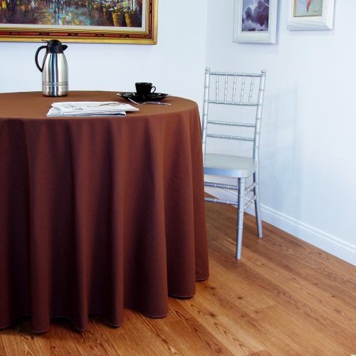 LINEN LOVERS 100% Polyester Vantage, Chocolate