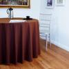LINEN LOVERS 100% Polyester Vantage, Chocolate view 1