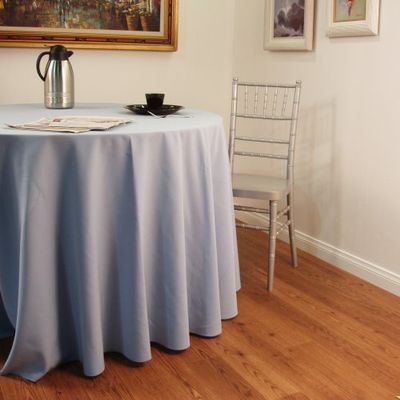 100% POLYESTER VANTAGE, LIGHT BLUE