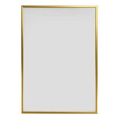 A.P.J. Aluminum Poster Frame / Fitted Frame Poster Size (450x600mm) Gold