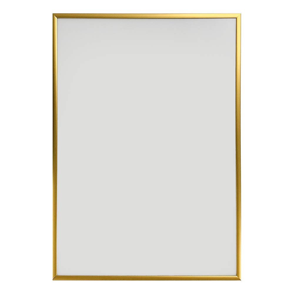A.P.J. Aluminum Poster Frame / Fitted Frame Poster Size (450x600mm) Gold