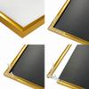 A.P.J. Aluminum Poster Frame / Fitted Frame Poster Size (450x600mm) Gold view 3