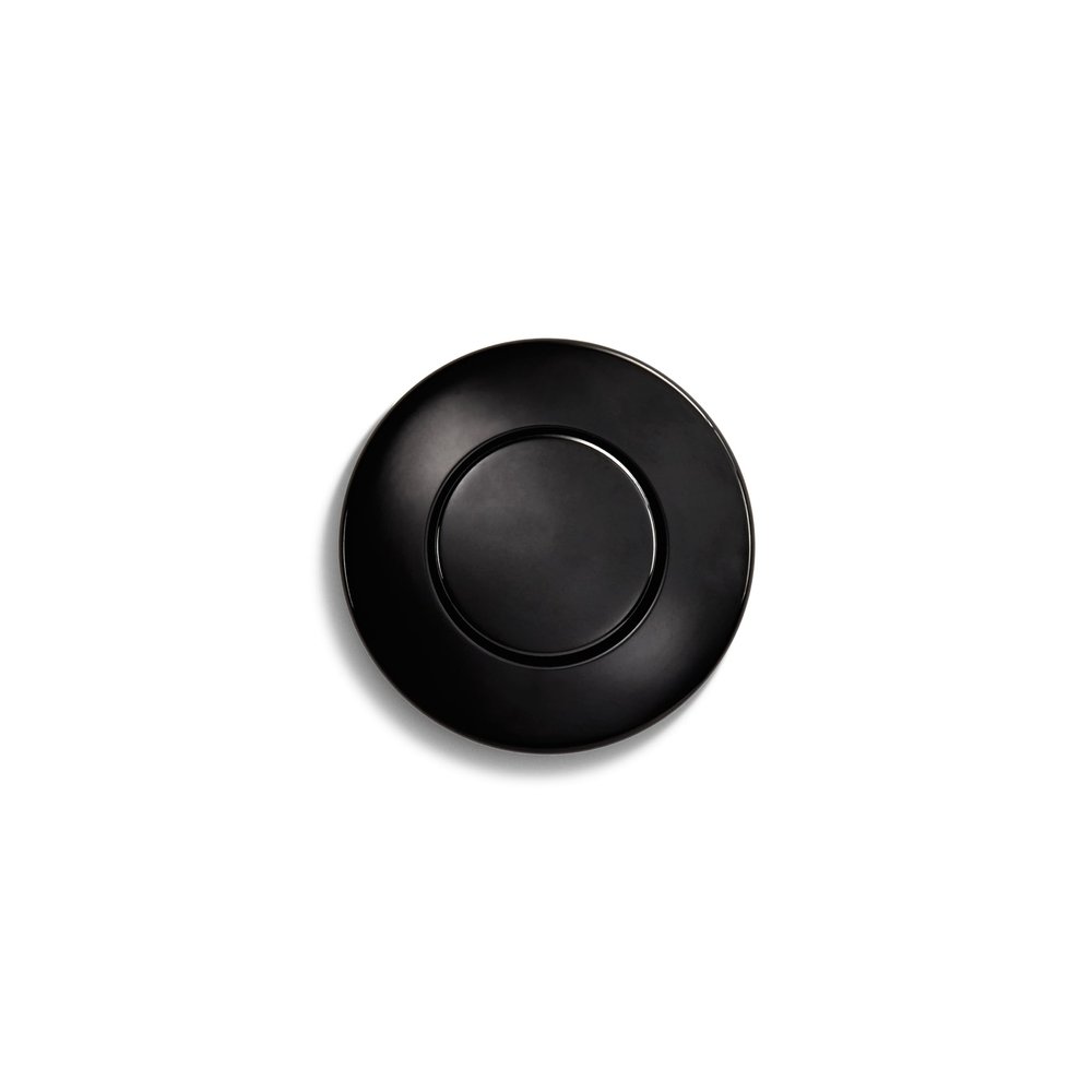 InSinkErator Air Switch Decorative Button for InSinkErator Dual Outlet Garbage Disposal Air Switch Kit, STC-BLK, Gloss Black